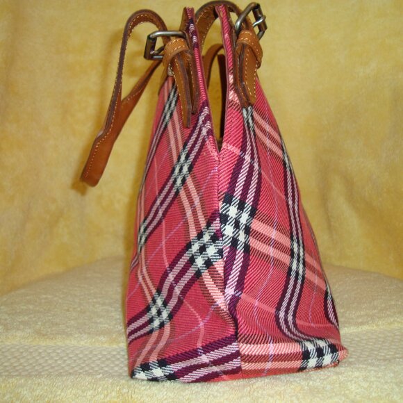BURBERRY Blue Label Nova Check Tote Canvas NEVER USED CONDITION! - Picture 3 of 12